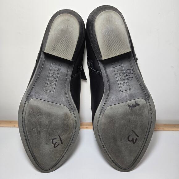 FRYE Women's Judith Zip Bootie Leather Ankle Zip Boot size 6.5M - Picture 11 of 11